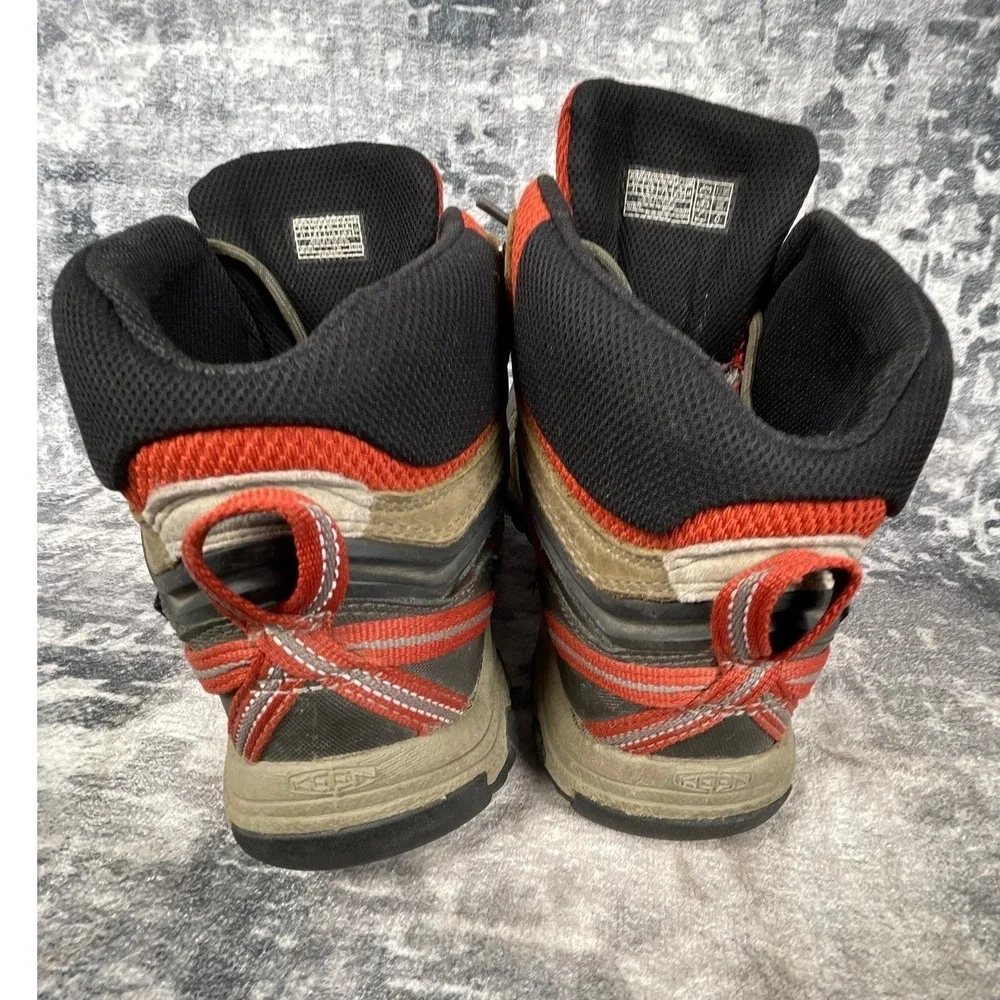 Keen Ridge Flex Mid Waterproof Hiking Boot Men's 8.5 Brown Orange Gorpcore
